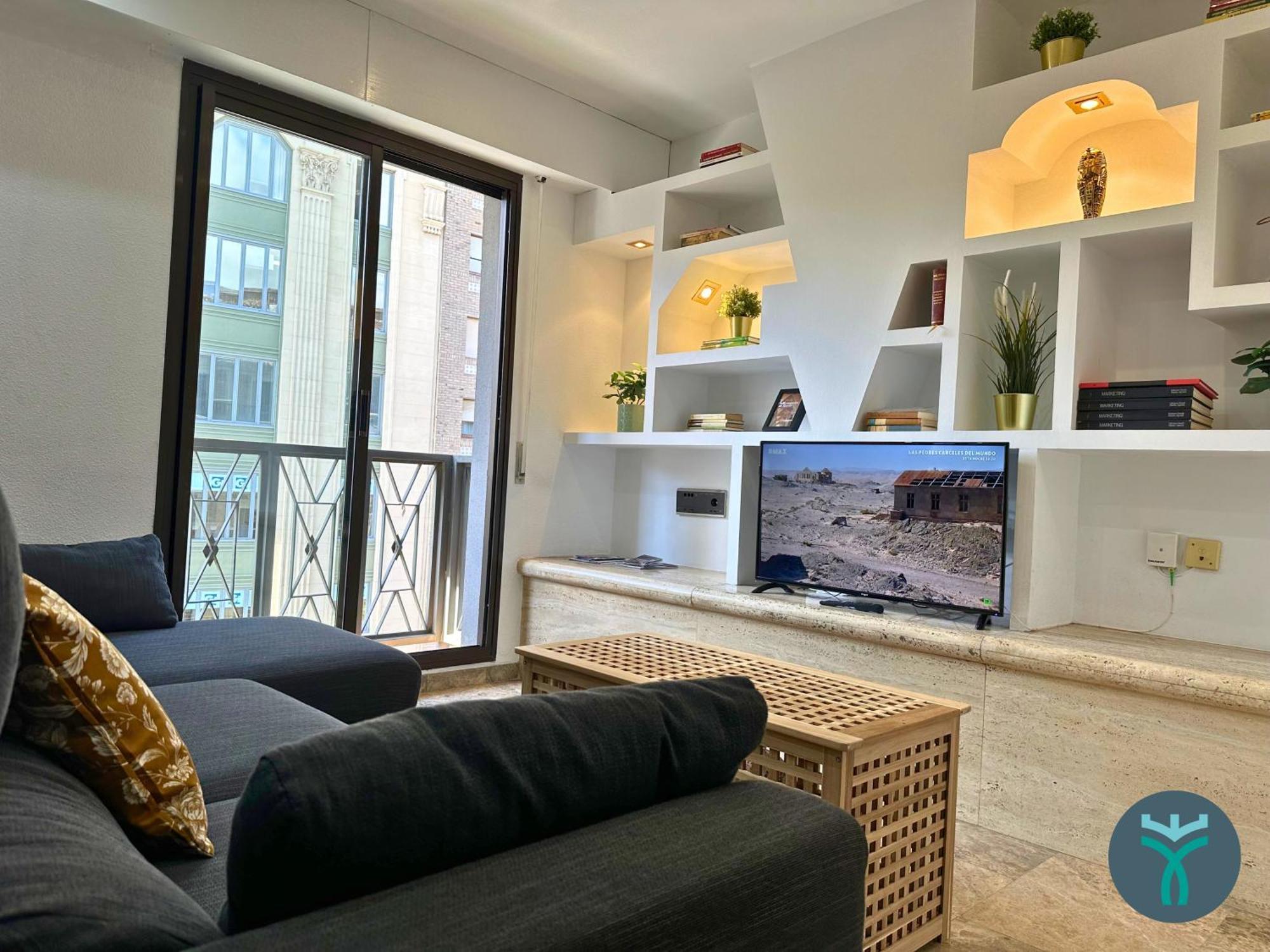 Ferienwohnung Dos Torres Atico Duplex - Centrico Con Vistas A La Ciudad Saragossa Exterior foto